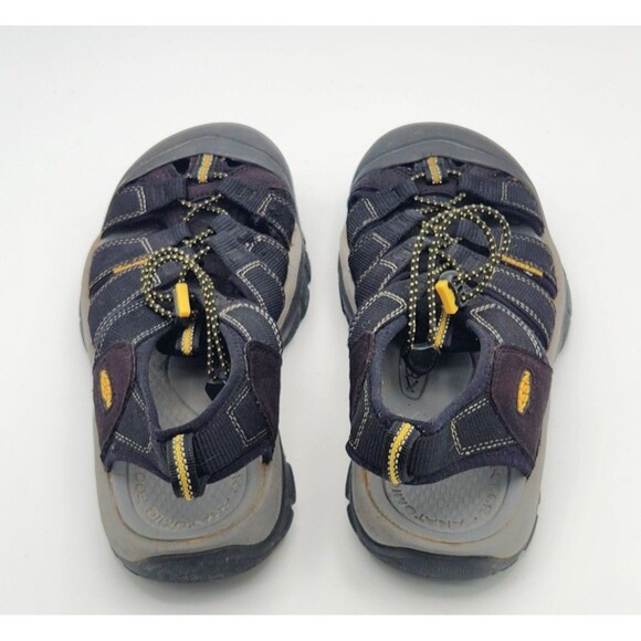 Keen Newport H2 Waterproof Hiking and Water Sandals Black Yellow Mens Size 10 main image 8